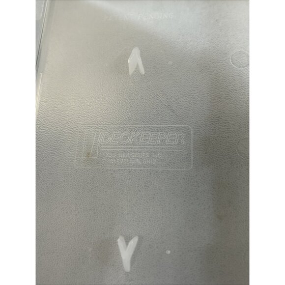 Lot Of (7) Vintage Empty VHS Plastic Clamshell Storage Cases #7 - Picture 7 of 8